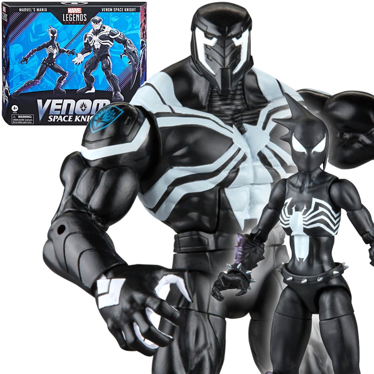 Venom Marvel Legends Mania and Venom Space Knight