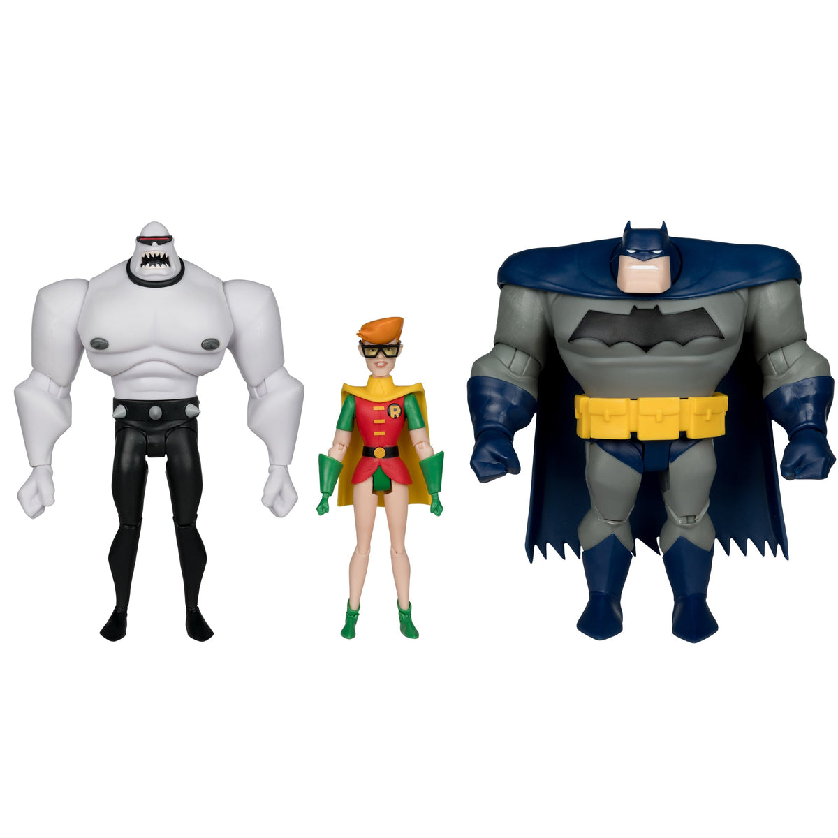 DC DIRECT - NEW BATMAN ADVENTURES 3PK - BATMAN, MUTANT LEADER AND ROBIN - LEGENDS OF THE DARK KNIGHT