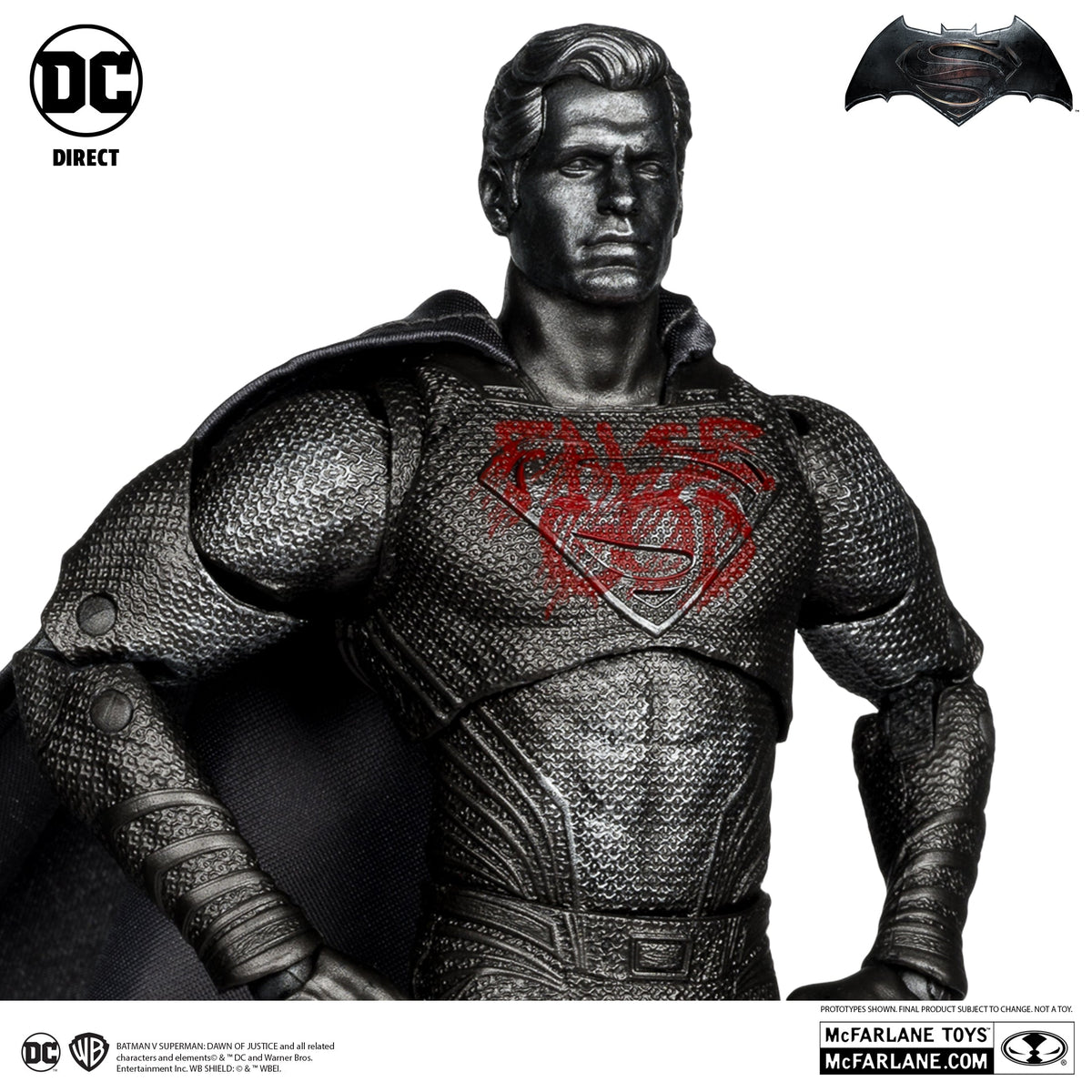 Batman v Superman: Dawn of Justice DC Multiverse - Superman (False God) - Chase / Platinum