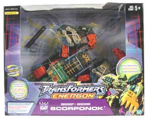 transformers Energon Command Class: Scorponok