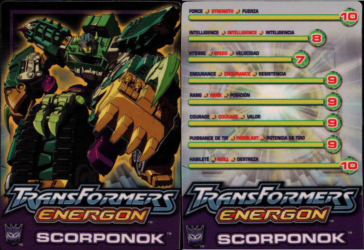 transformers Energon Command Class: Scorponok
