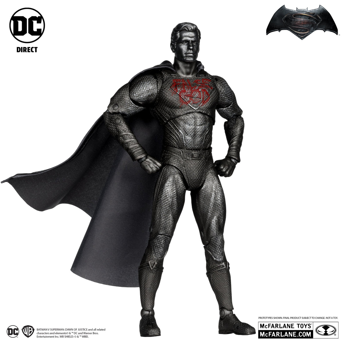 Batman v Superman: Dawn of Justice DC Multiverse - Superman (False God) - Chase / Platinum