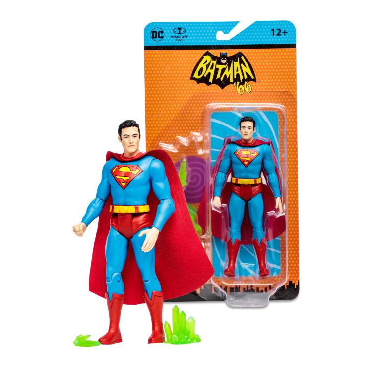 McFarlane Toys DC Batman 1966 Retro Series Superman Action Figure [Comic]