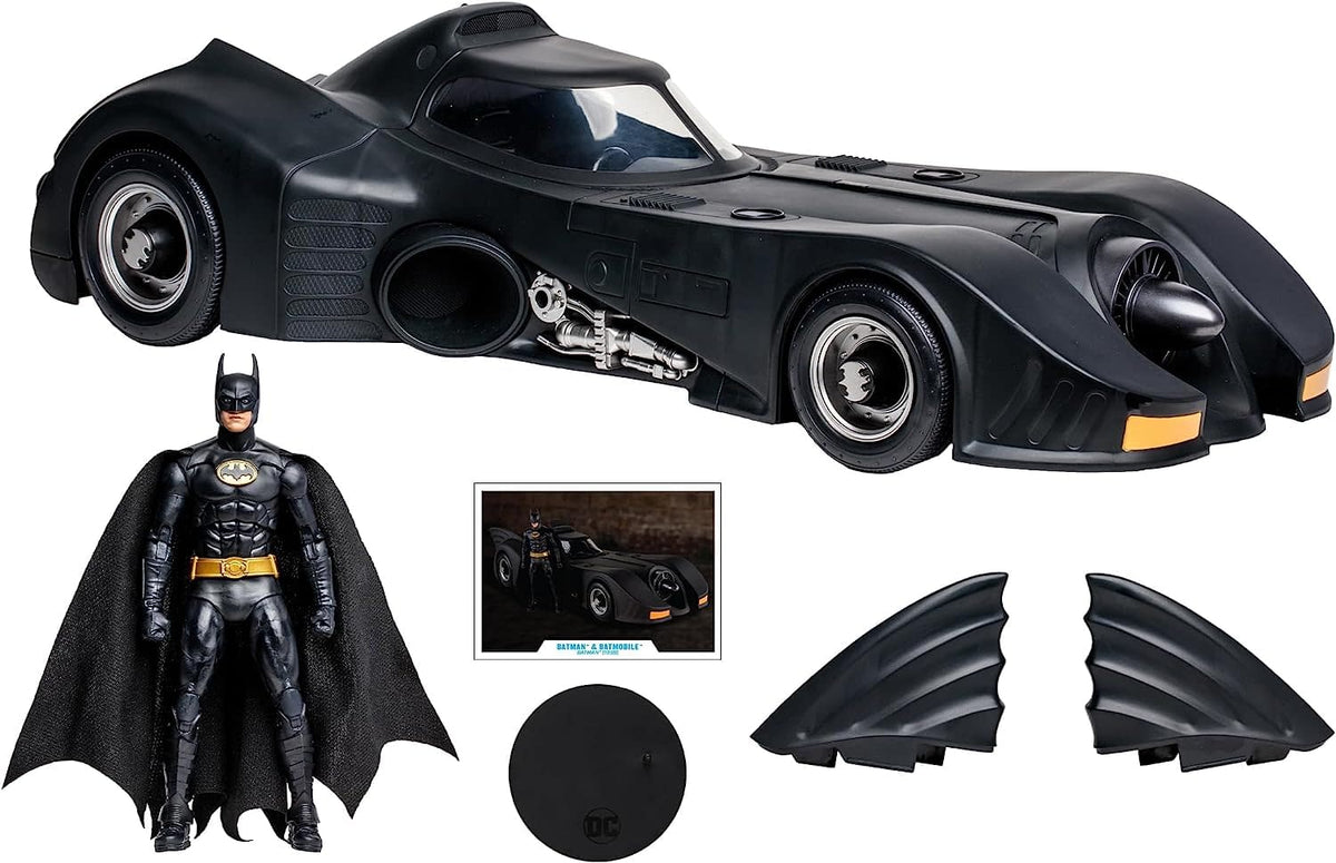 DC Multiverse -  Batman 1989 with Batmobile - Exclusive