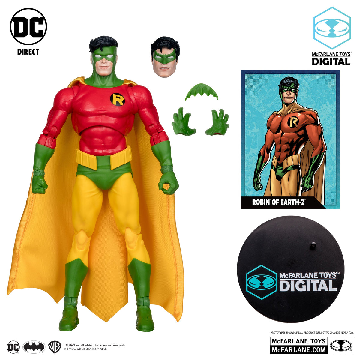 DC Comics Robin of Earth-2 (Crisis on Infinite Earths) Action Figure
