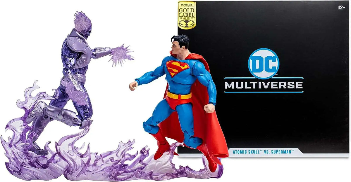 DC Multiverse Gold Label Collection Atomic Skull vs. Superman Exclusive Action Figure 2-Pack