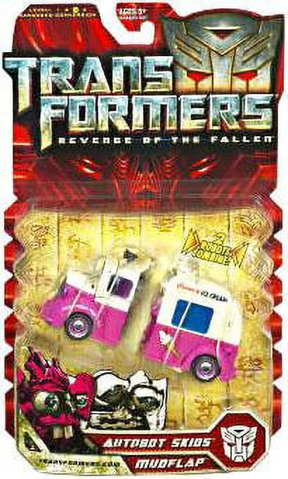 Transformers Revenge of the Fallen Deluxe Skid & Mudflap