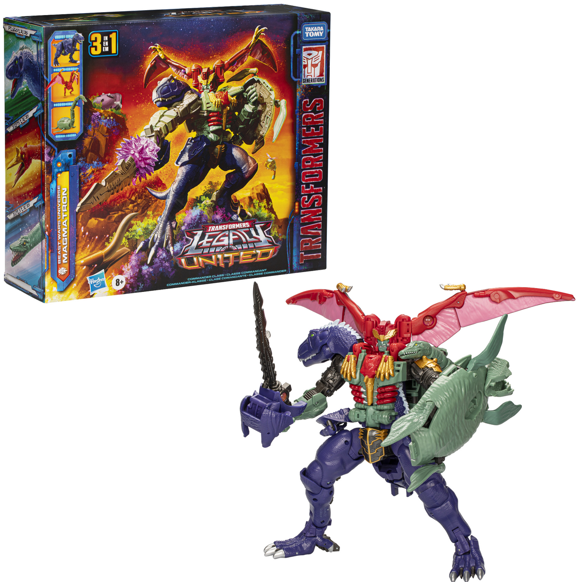 Transformers Legacy United Commander Class Beast Wars Universe Magmatron