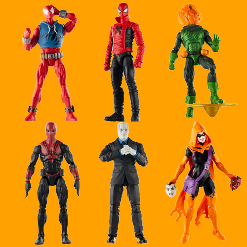 Marvel Legends Spider-Man - Retro Wave SET OF 6