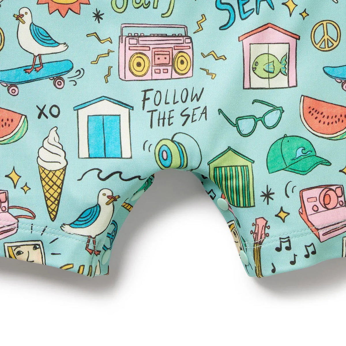 Sun Surf & Sea One Piece Boyleg Swimsuit | Wilson + Frenchy