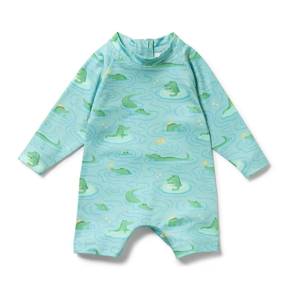 Sunny Scales One Piece Boyleg Swimsuit | Wilson + Frenchy