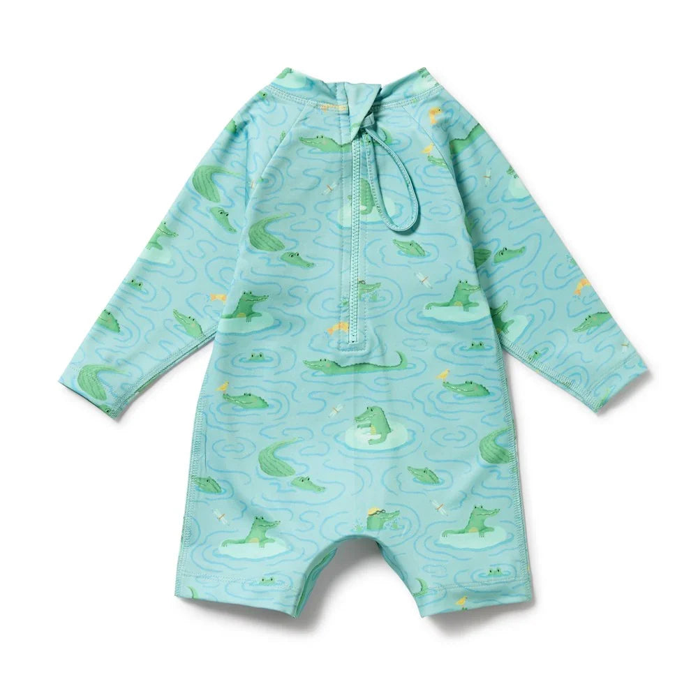 Sunny Scales One Piece Boyleg Swimsuit | Wilson + Frenchy