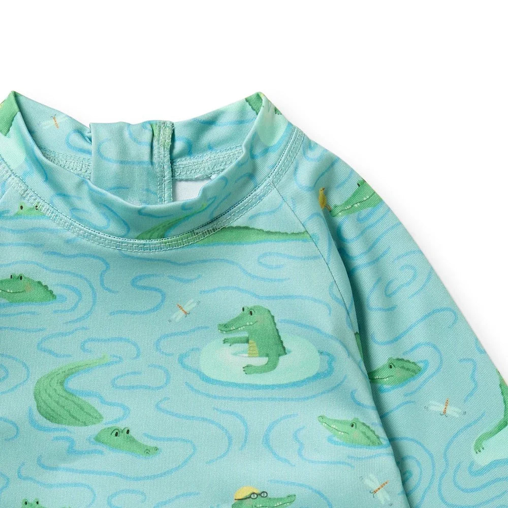Sunny Scales One Piece Boyleg Swimsuit | Wilson + Frenchy