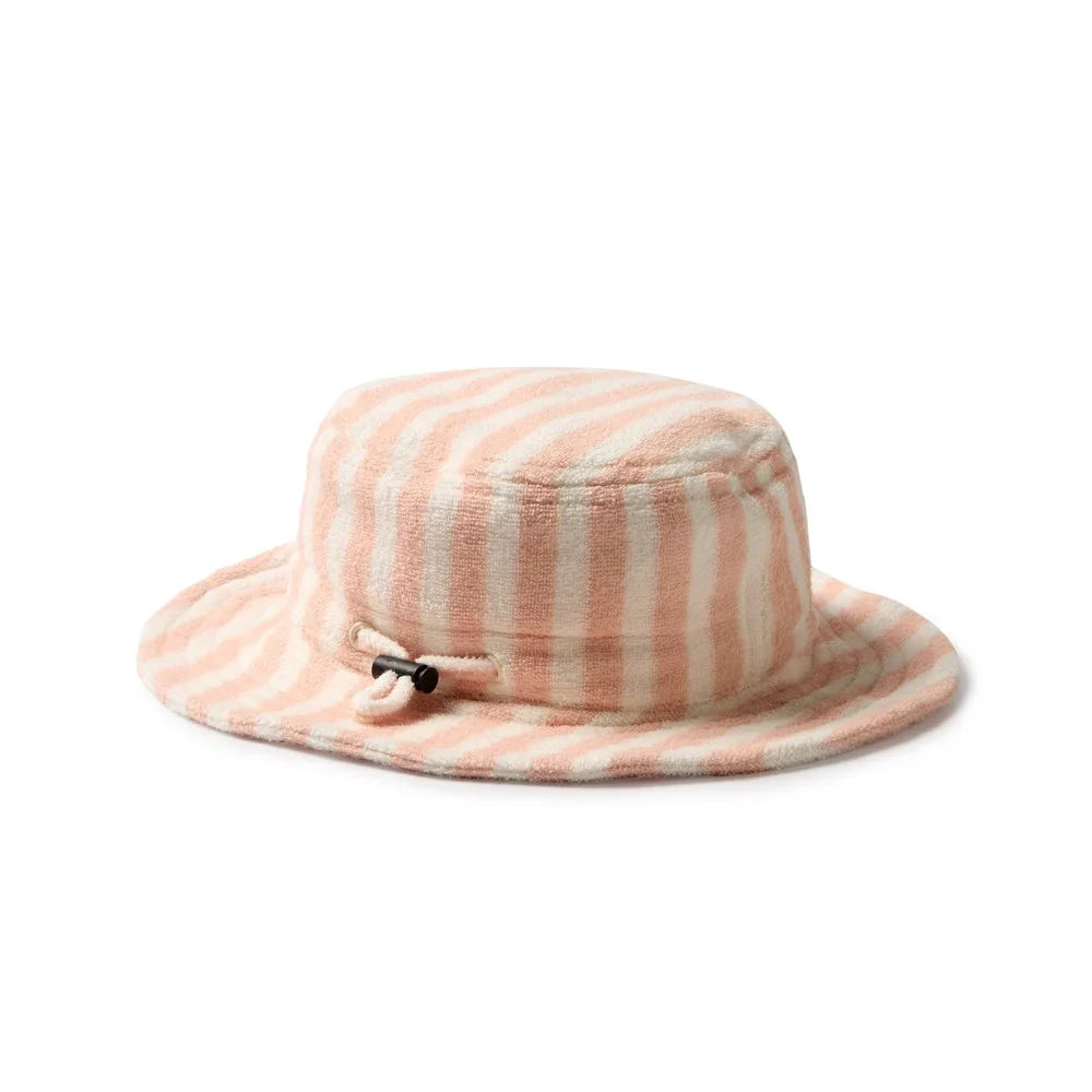 Strawberry Wave Organic Terry Sun Hat | Wilson + Frenchy