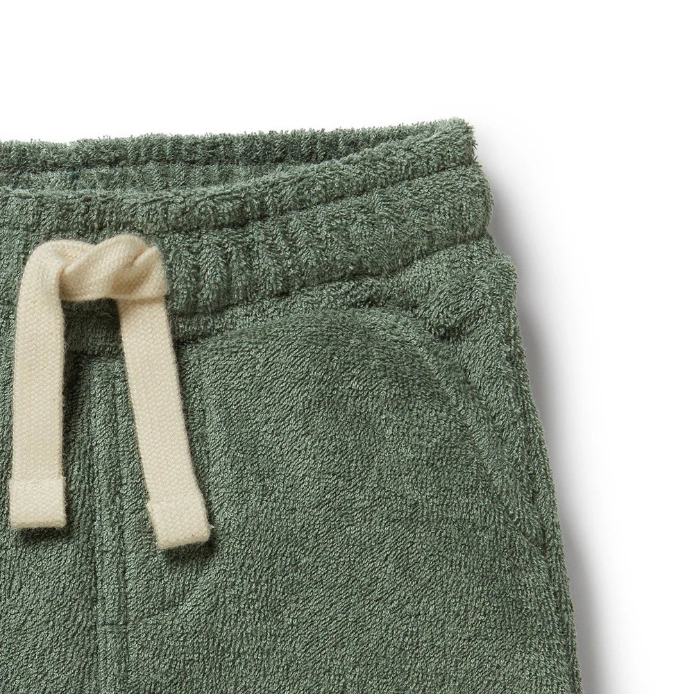 Moss Organic Terry Short | Wilson + Frenchy