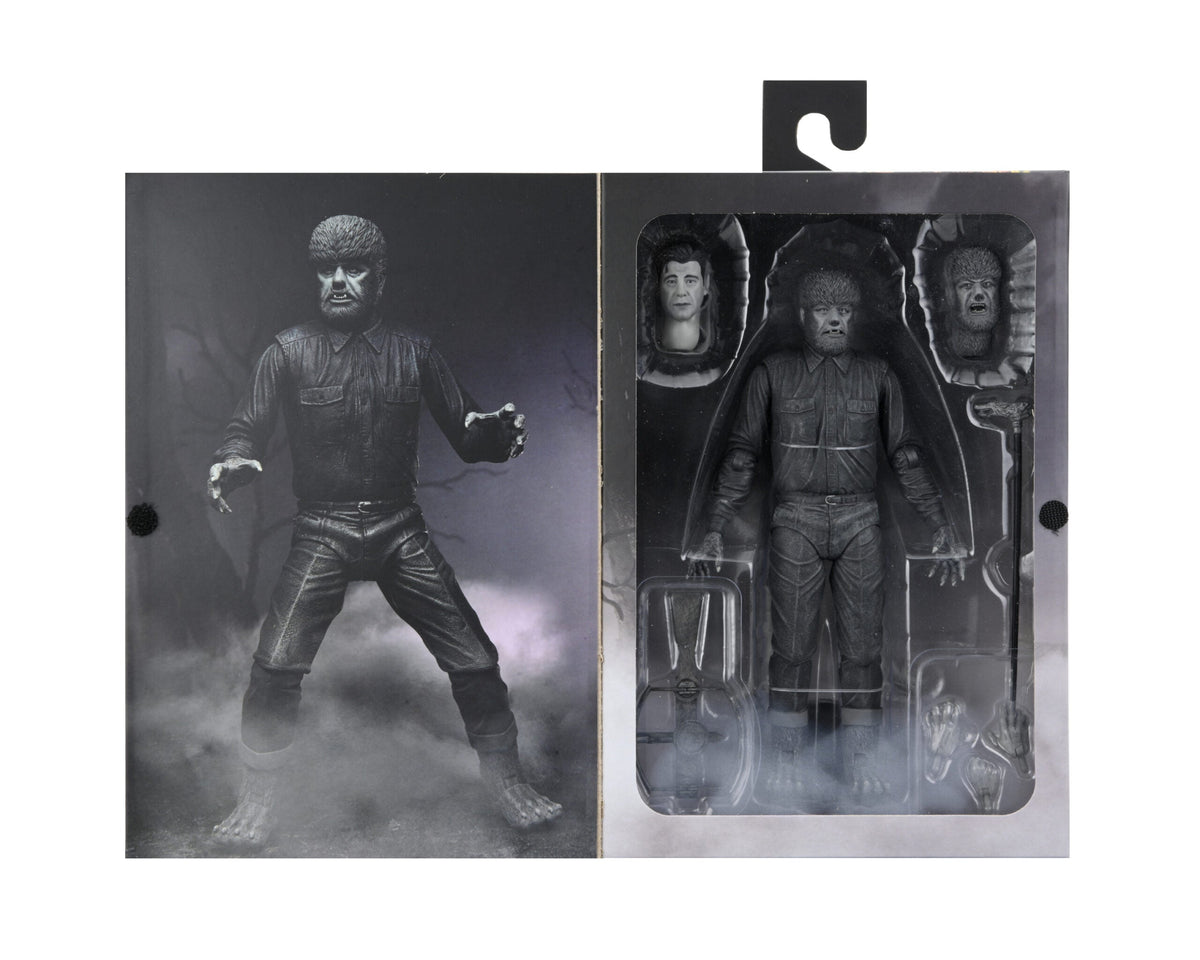 Universal Monsters - Ultimate Wolf Man - Black & White