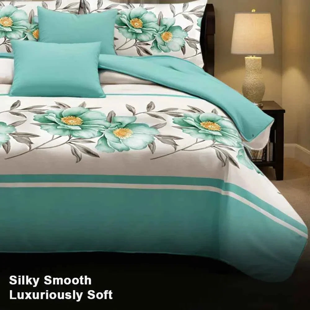 9-Piece Queen Quilted Bedspread & Curtain Set – Bedding Ensemble with Sheer Grommet Drapes (United States & Canada Delivery Only)