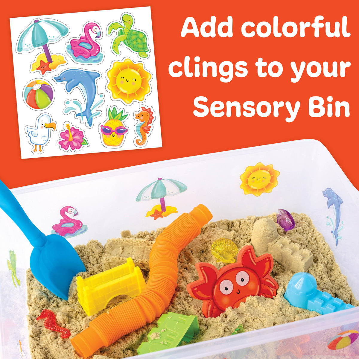Faber-Castell / Creativity for Kids - Sensory Bin Beach Activity Bin - Ages 3+