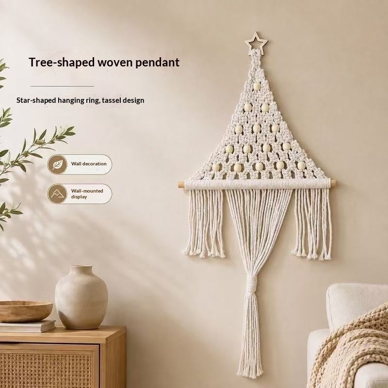 Christmas Hand-knitted Christmas Tree Ornament