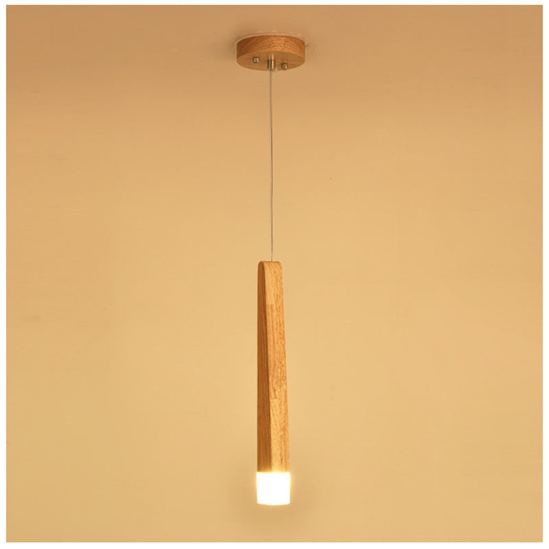 Nordic Wood Matchstick Pendant Light