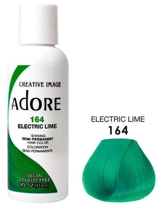Adore Semi-Permanent Hair Color - 164 Electric Lime 4 oz