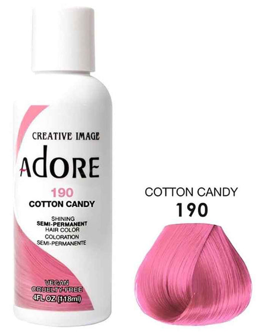 Adore Semi-Permanent Hair Color - 190 Cotton Candy 4 oz