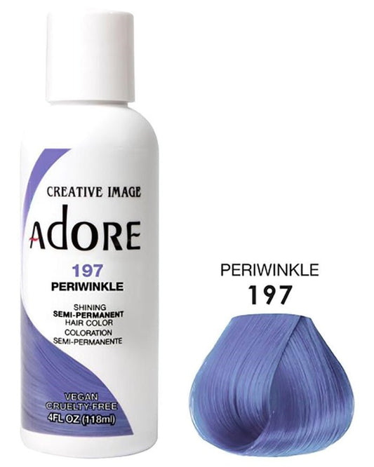Adore Semi-Permanent Hair Color - 197 Periwinkle 4 oz