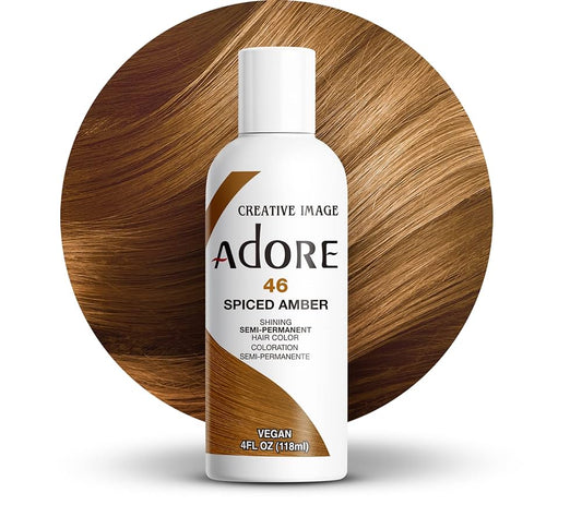 Adore Semi-Permanent Hair Color - 46 Spiced Amber 4 oz