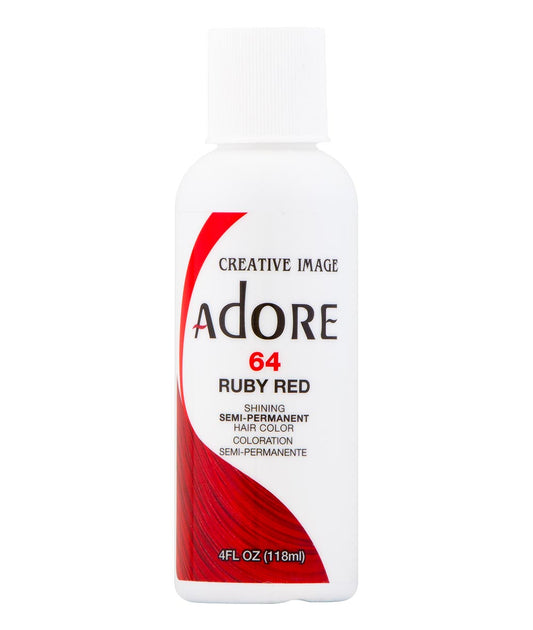 Adore Semi-Permanent Hair Color - 64 Ruby Red 4 oz