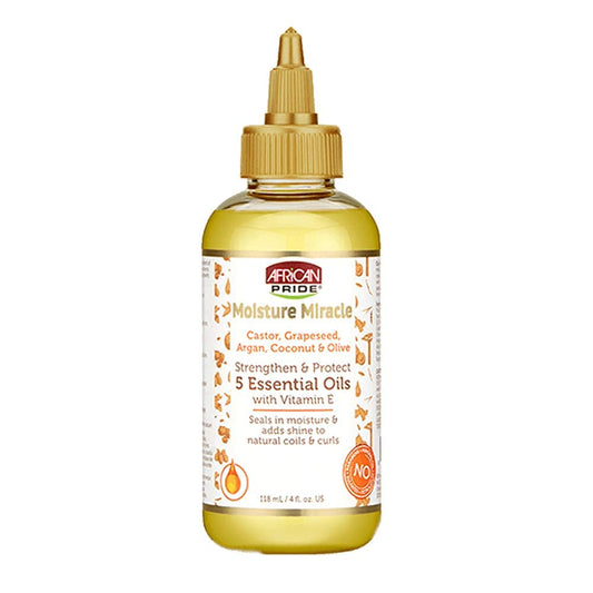 African Pride Moisture Miracle 5 Essential Oils 4 oz