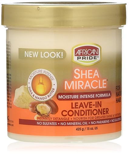 African Pride Shea Miracle Leave-In Conditioner 15 oz