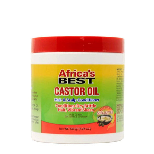 Africa's Best Castor Oil Hair&scalp Conditioner 5.25 oz