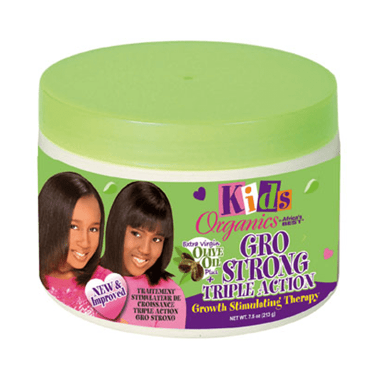Africa's Best kids organics GRO STRONG Triple ActionGrowth Stimulating Therapy 7.5 oz