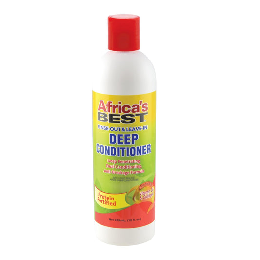 Africa's Best Rinseout & Leavein Deep Conditioner 12 oz