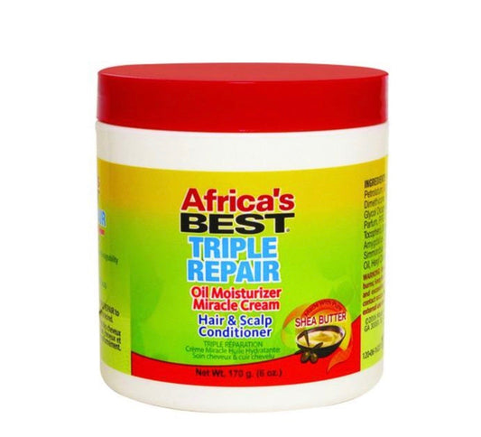 Africa's Best Triplerepair Oil Moist Miracle Creme 6 oz