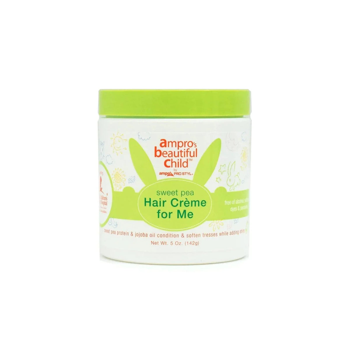 AMPRO Beautiful Child Sweet Pea Hair Crème for Me 5oz