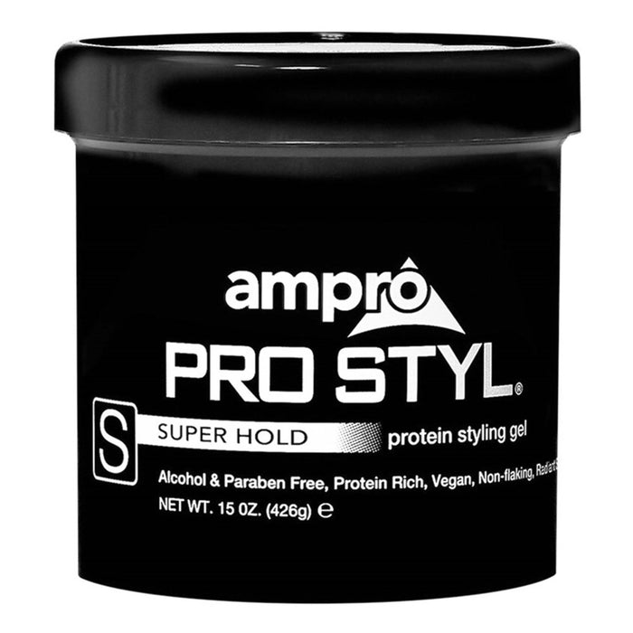 AMPRO STYLING GEL SUPER HOLD 15 Oz