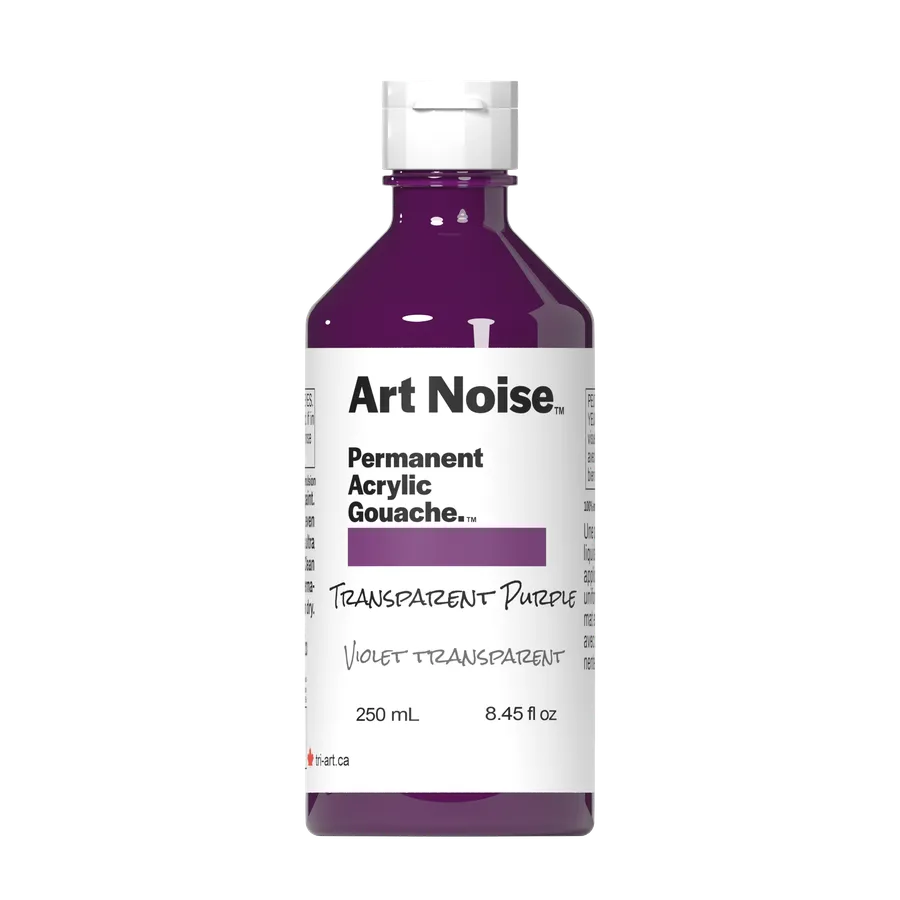 Art Noise - Transparent Purple