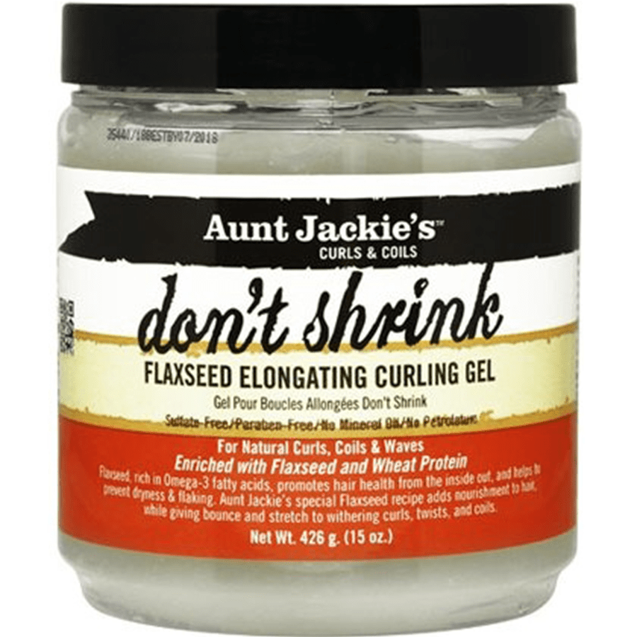 AUNT JACKIE'S FLAX DONT SHRINK GEL 15OZ