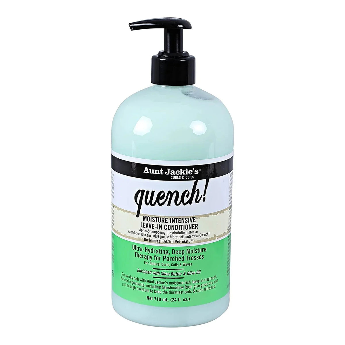 AUNT JACKIE'S QUENCH! MOISTURE INTENSIVE LEAVE-IN CONDITIONER 24 OZ
