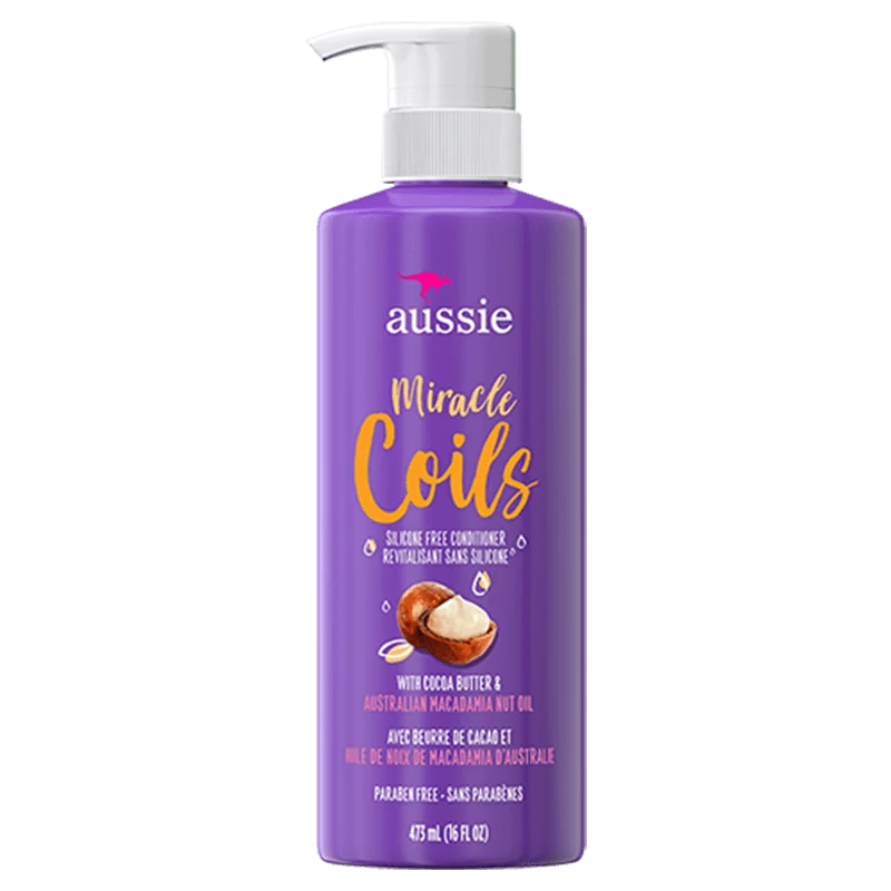 AUSSIE MIRACLE COILS SILICONE FREE CONDITIONER 16OZ