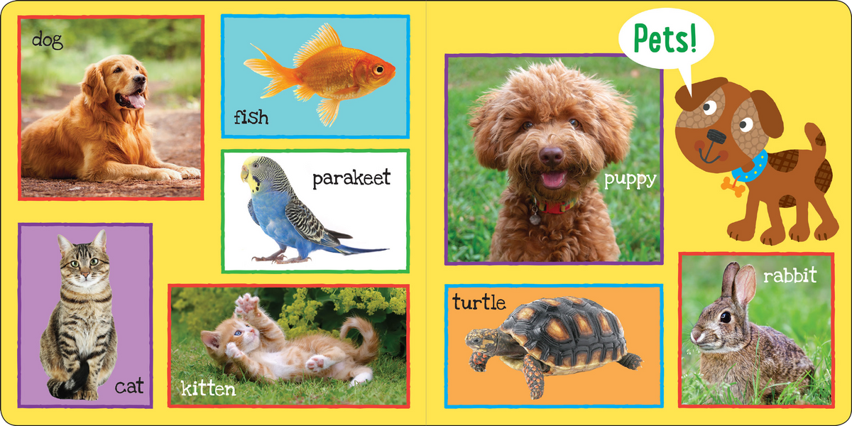 Peter Pauper Press - My First 101 WORDS Board Book - Ages 0+