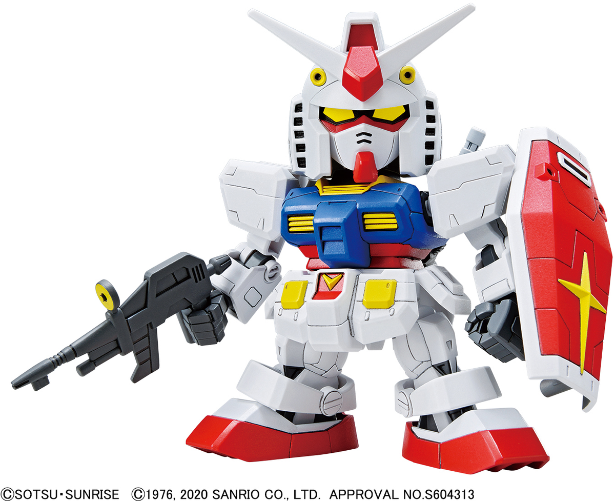 Hello Kitty/RX-78-2 Gundam - SD EX-Standard