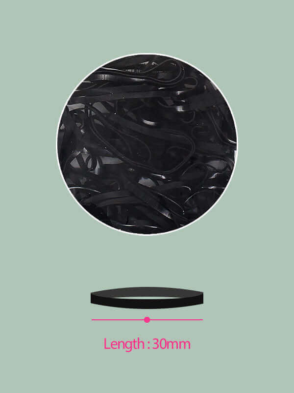Belotty Elastic Hair Tie Black
