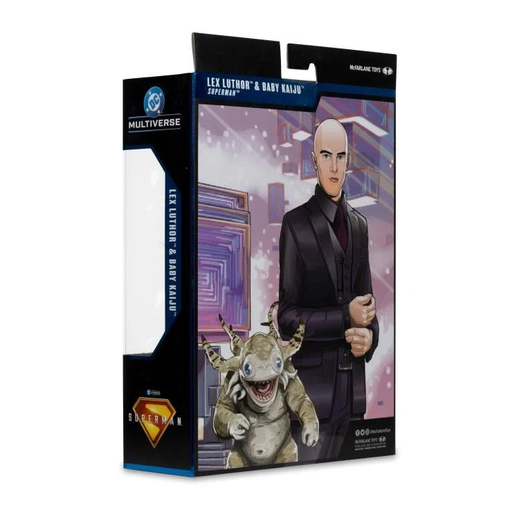 DC Multiverse Deluxe Theatrical Edition - Superman (2025) - Lex Luthor & Baby Kaiju