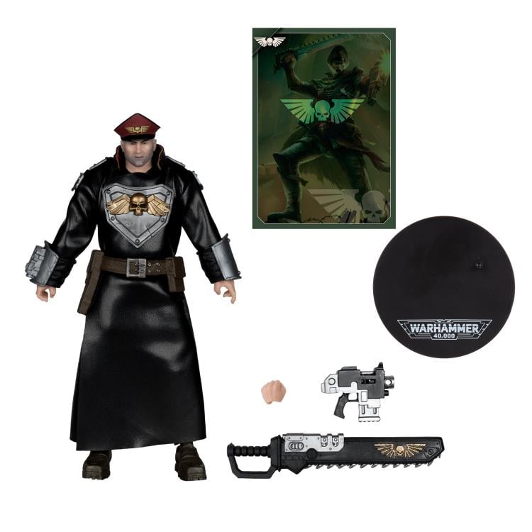 Warhammer 40,000 Astra Militarum Commissar Action Figure
