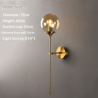 Wall Sconce For The Hallway Or Corridor In Front Of The Mirror
