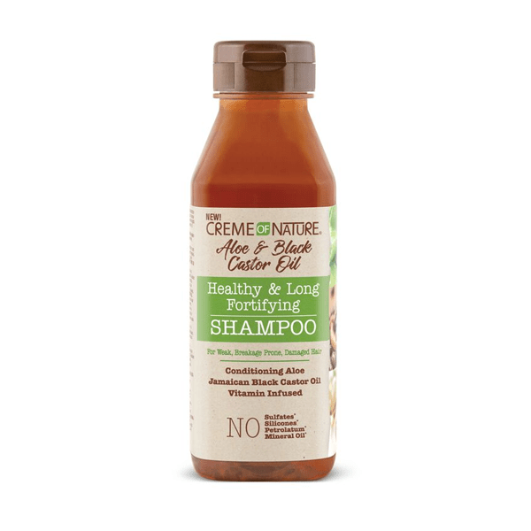 CREME OF NATURE ALOE & JBCO FORTIFYING SHAMPOO 12OZ