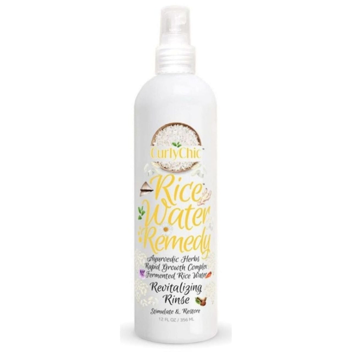 CURLYCHIC RICE WATER REMEDY REVITALIING RINSE 8OZ