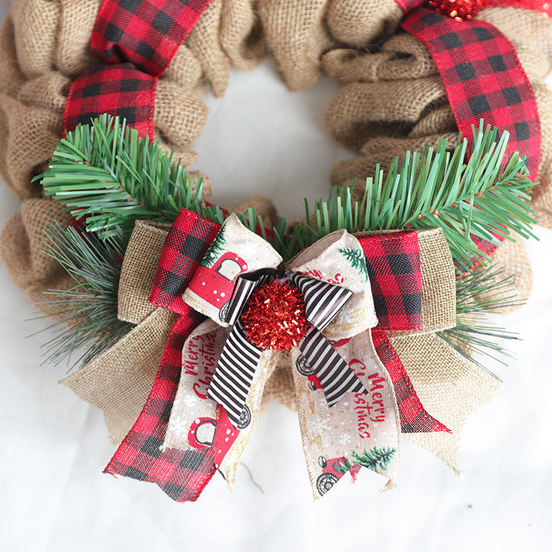 American Door Hanging Christmas Antlers Garland